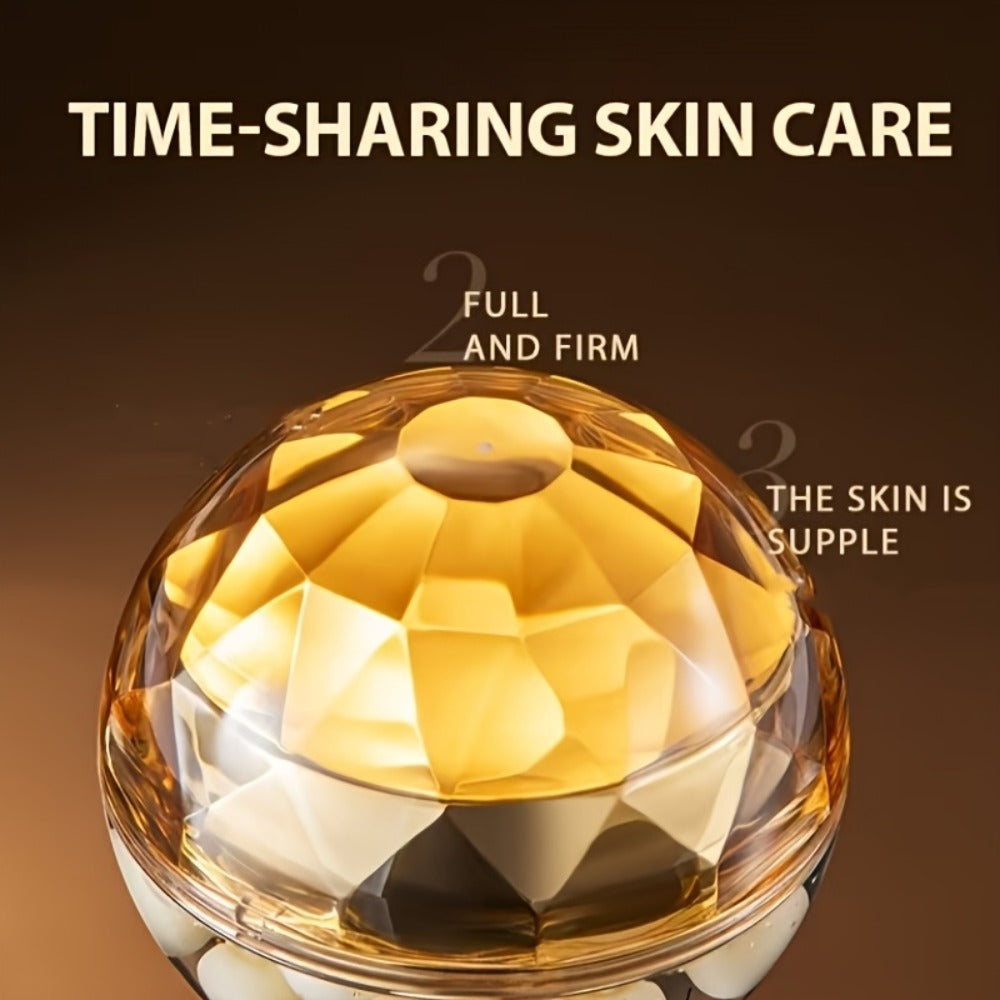Collagen Eye Cream with Plant Squalane & Glycerol - Alcohol-Free Hydrating Firming Anti-Aging Eye Care Cream Promotes Elasticity for All Skin Types