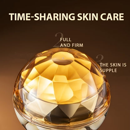 Collagen Eye Cream with Plant Squalane & Glycerol - Alcohol-Free Hydrating Firming Anti-Aging Eye Care Cream Promotes Elasticity for All Skin Types