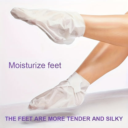 Lavender Foot Mask Socks Deep Hydrating Moisturizing Foot Care Treatment – Soft Smooth Skin, Portable Home Travel Spa, Value Pack 6 Pairs or 9 Pairs