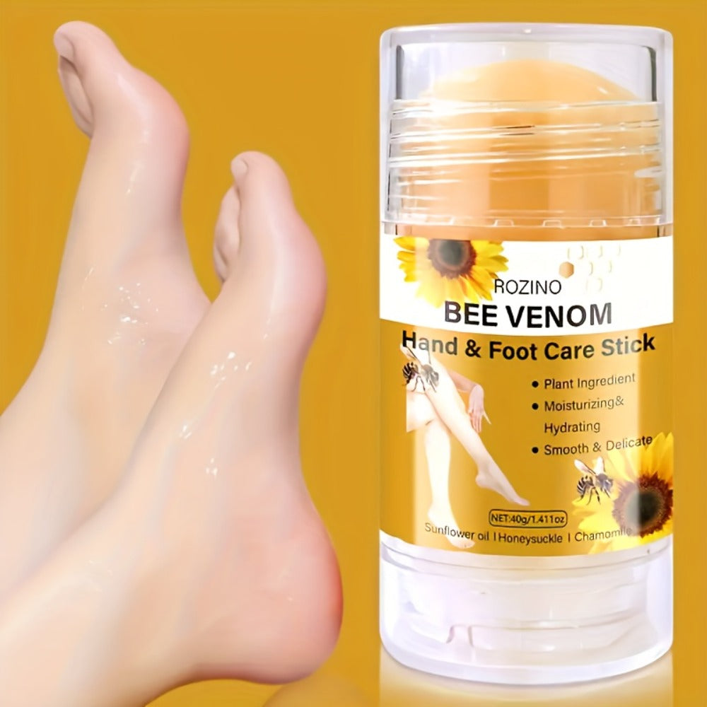 [Bee Venom Care Set] 5pcs Bee Venom Care Set | Moisturizing & Nourishing for Lips, Face, Neck, Hands & Feet, Lightweight Non-Greasy, Fast Absorption, Gentle Non-Irritating, Portable & Easy to Use, Comprehensive Care