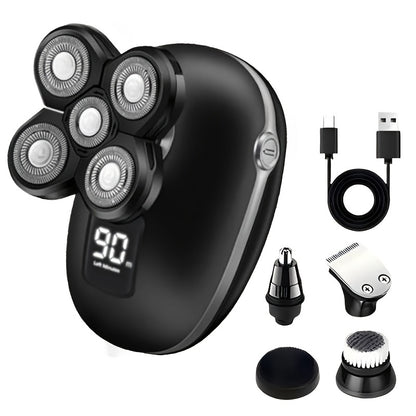 Electric Shaver for Women & Men – Rotary Shaver with IPX6 Waterproof, Wet & Dry Use, Floating Head, Type-C Charging, Display Screen | Body Hair Removal for Underarm, Leg, Arm & Face, Holiday Gift