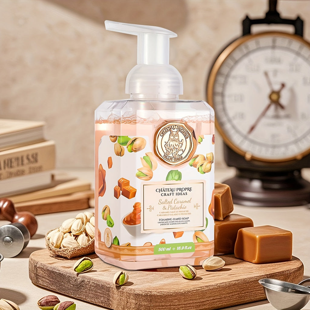 1pc/2pcs Foaming Hand Soap, Ethically Made, 16.9fl.oz (500ml), Fresh Smell. Good for Bathroom, Kitchen And Bedroom. Good Choice for.