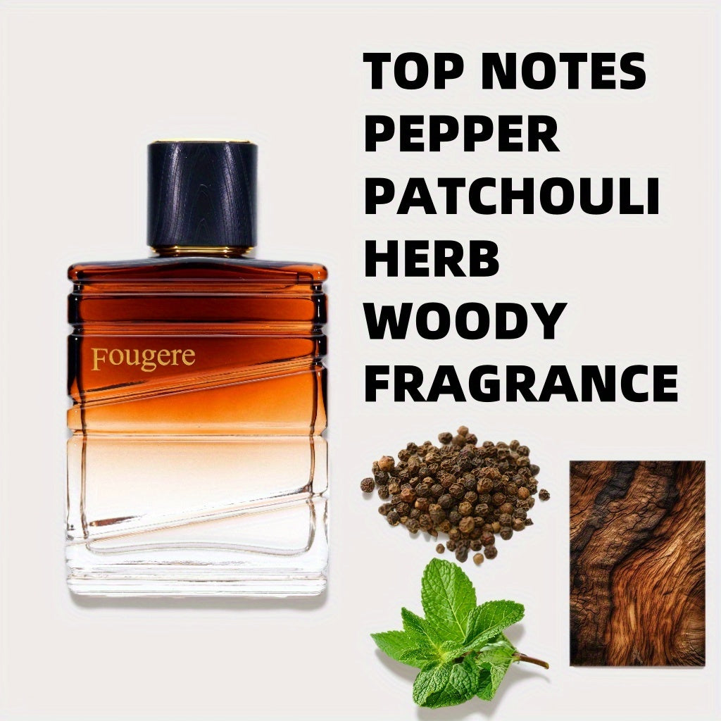 A 3.4-Ounce Fragrance for Men Featuring Notes of Pepper And Epimedium Herb. It Has a Woody Scent And Is Long-Lasting, Making It Perfect for Romantic Outings, Everyday Wear, Celebrations, And As a Gift for Holidays