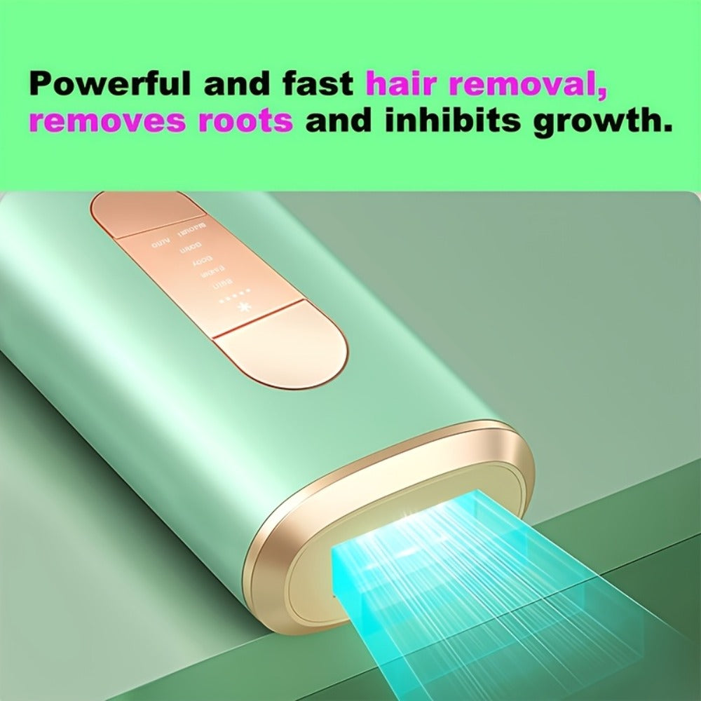 LEFINEE IPL Hair Removal Device Painless Home Use Permanent Hair Removal Multiple Energy Levels Suitable for Face, Legs, Underarms, And Bikini Line, Upgraded Version 999K Flashes Multiple Levels Portable Full Body Use Christmas Birthday Gift Unisex