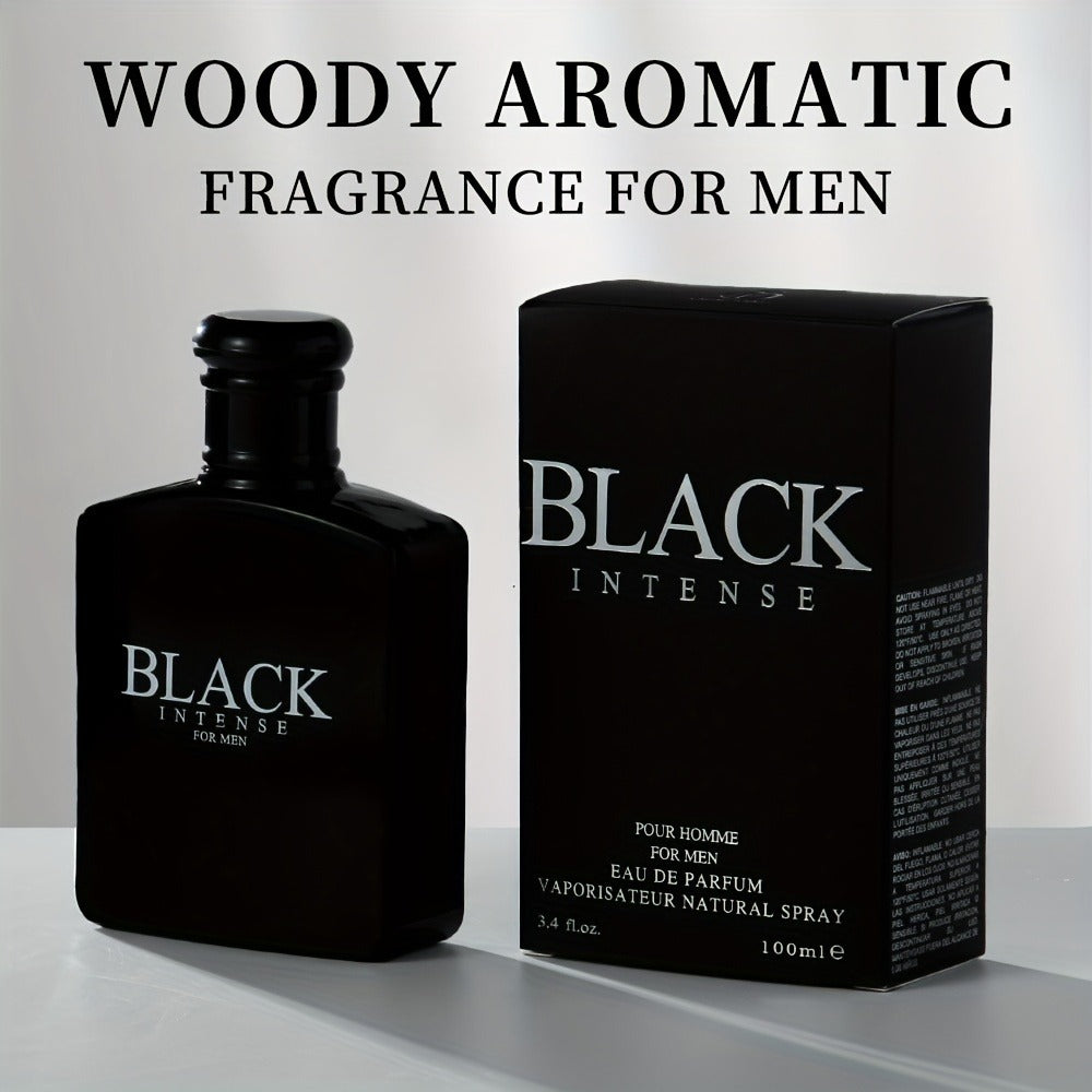 Men's Eau de Toilette Spray 3.4oz 100ml - Woody Fresh Masculine Cologne with Sage Lemon Absinthe Long Lasting EDT Fragrance for Men