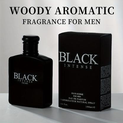 Men's Eau de Toilette Spray 3.4oz 100ml - Woody Fresh Masculine Cologne with Sage Lemon Absinthe Long Lasting EDT Fragrance for Men