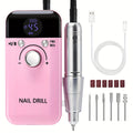45, 000 RPM Electric Nail Drill Machine for Manicures Featuring an LCD Display, Rechargeable And, Designed for Gel Nails