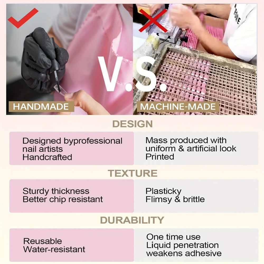 Press On Nails Kit 10pcs Handmade Rhinestone Luxury Extra Long Almond Pointed Fake Nails Y2K Silvery Acrylic Nail Art with Nail Tools Stickers Charms DIY Salon Party Christmas Nail Set
