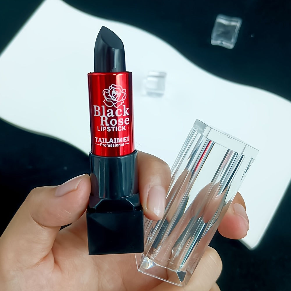 Matte Red Shine Lipstick by Black Rose, Long-Lasting And Moisturizing, with a Non-Stick End for Your Lips