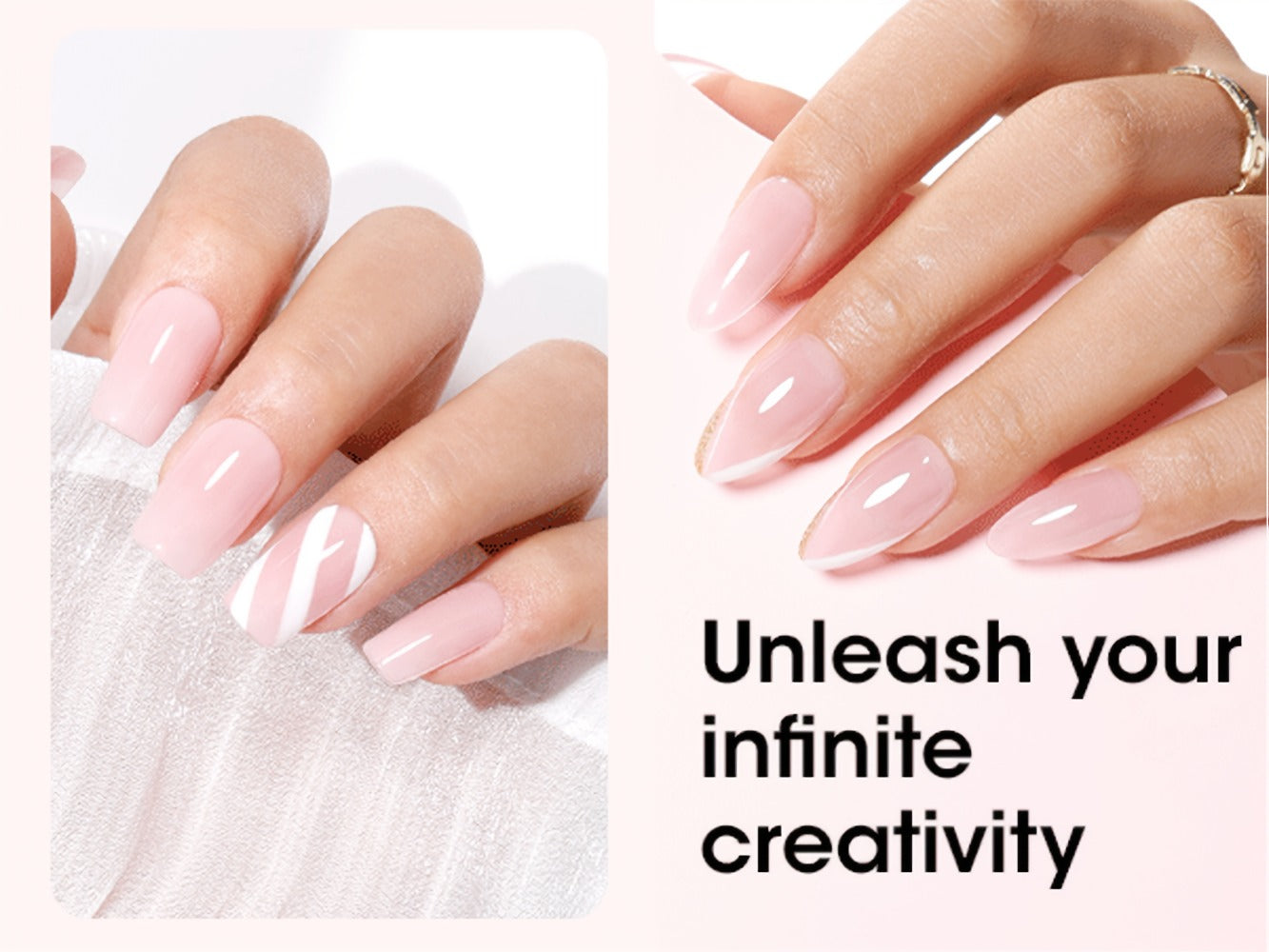 Gellen Builder for Nail Gel, 7-In-1 Clear Gel Builder for Nail Thickening 2pcs, LED for Nail Lamp Cured Hard Gel for Nail Strengthener Extension Gel Base Rhinestone for Nail Glue Gel Soak Off Gel Builder Base for Nail Art, 15Ml 0.51Fl Oz
