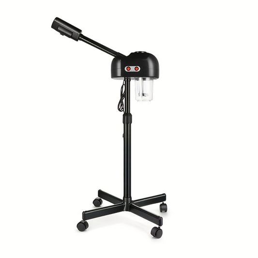 Professional Facial Steamer on Wheels Hot Ozone Face Steamer for Facial, Standing Esthetician Steamer for Salon Beauty And Spa, Mist Face Steamer for Facial Skin Care
