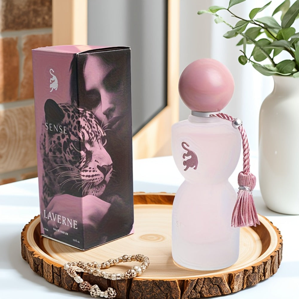 Floral Eau de Parfum for Women 75ml - Laverne Leopard Lady Perfume Long Lasting Freesia Scent, Middle East Noble Arabic Fragrance Spray, Exquisite Luxury Perfume Gift for Her