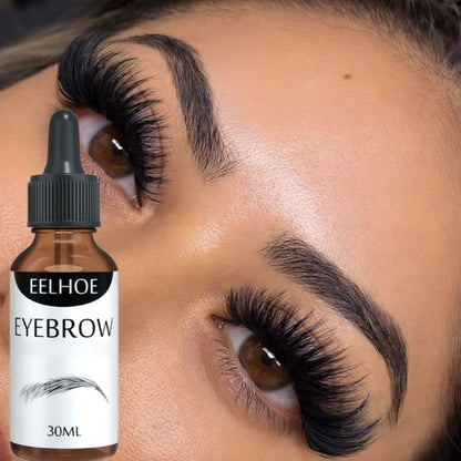 Eyelash & Eyebrow Growth Serum 2-Pack – Thickening & Lengthening Lash Serum for Fuller, Curled Upper & Lower Lashes | Brow Serum for Thicker Brows & Hairline | Unscented, All Skin Types, 0.34oz Each