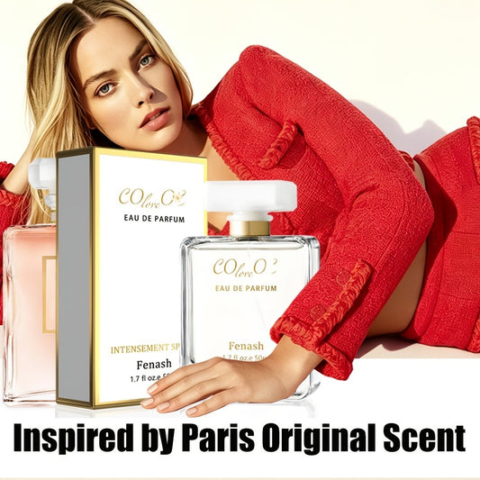 MISS COO Floral Perfume - Citrus Notes, Bergamot, Jasmine, Rose & Musk Scent, Perfect for Daily Outings, Work, Dating, Christmas & Black Friday Gift