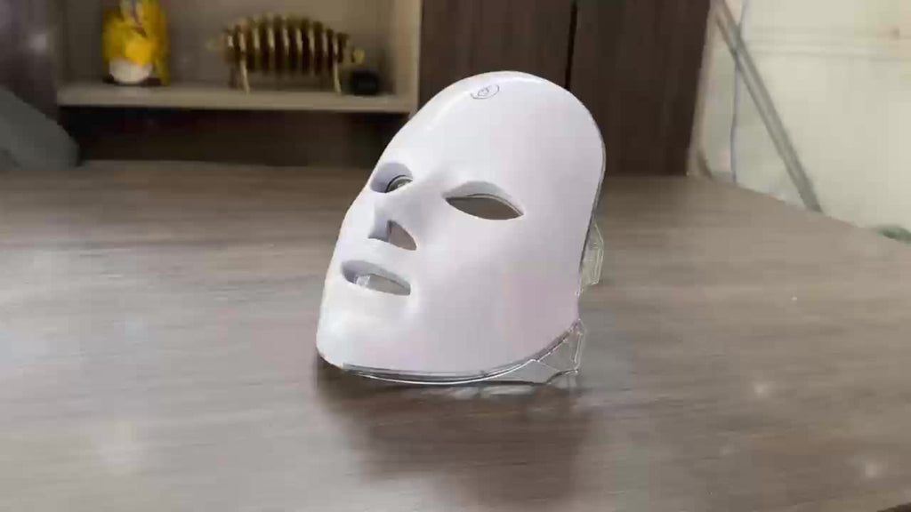 7-color Facial Beauty Device, Portable At-home Skincare Tool With USB Charging. Lovely Gift Choice For Girlfriends And Valentine'S Day.