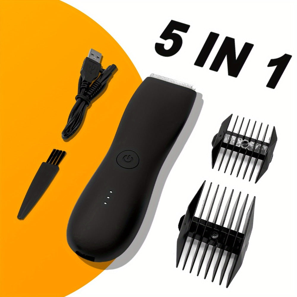 Body Hair Trimmer, Suitable for Men and Women - Electric Body Hair Trimmer with Replaceable Ceramic Blades for Smooth Shaving and Corset Trim