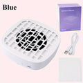 Mini Nail Dust Collector Desktop Nail Powder Removal Machine Mini Electric Nail Powder Collecting Fan Powder Vacuum Cleaner