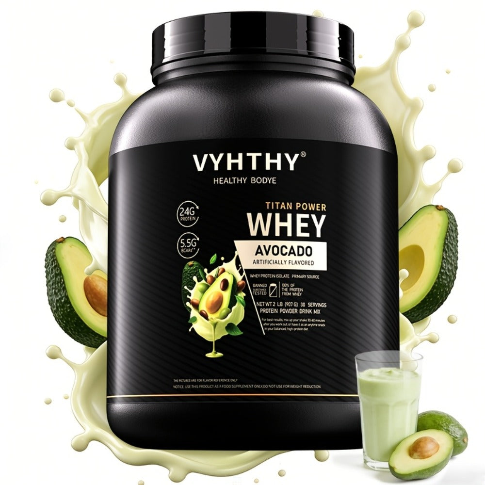 VYHTHY Whey Protein Powder, Premium Milk Protein Powder, Isolated And Hydrolyzed Blend, Suitable for Sports Nutrition And Daily Use, Contains Bcaas, Low in Carbohydrates, Available in Strawberry, Blueberry, Vanilla