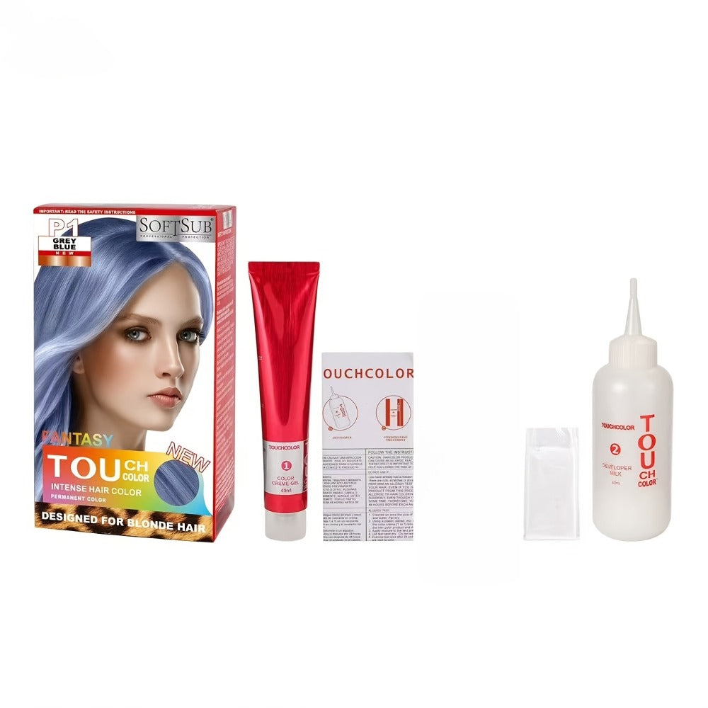 Permanent Hair Dye 20 Vivid Colors | Long-Lasting Bright Color for Home Use | Easy Application | Black Brown Pink Purple Blue Red Orange & More