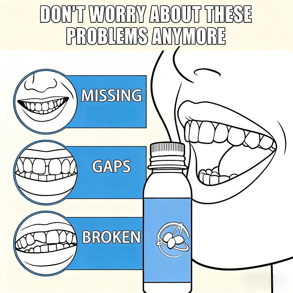 Temporary Cosmetic False Tooth - Realistic Temporary Material for Missing/Broken Teeth, Easy Application & Secure Fit Suitable for Eating, Daily Use - for Women & Men (Middle-Aged & Elderly) - -Looking Tooth Fillings, Non- Replacement!