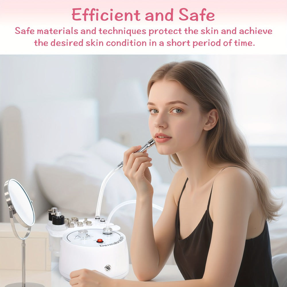 Kendal Microdermabrasion Machine Professional, 3in 1 Dermabrasion Machine, Facial Beauty Equipment for Dermabrasion, Vacuum & Spray Moisturisation, Esthetician Supplies. Christmas Gifts, Skin Care Gifts for Women