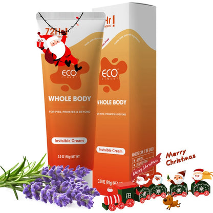 Natural Deodorant Cream for Women & Men – 72-Hour Odor Protection Body Deodorant with Lavender & Orange Scent | Aluminum-Free, Skin-Safe Formula in Cream Tube | Long-Lasting Natural Ingredients Deodorant