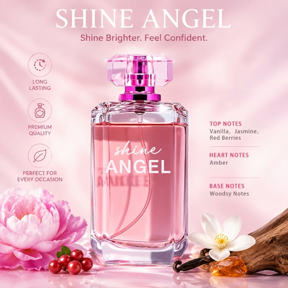 Perfume Gift Set for Women Vanilla Jasmine Red Berries Long Lasting Eau de Parfum Spray 3.4 oz - Sweet Floral Fruity Scent Birthday Valentine Christmas 2 & 3 Piece