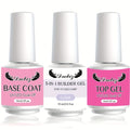5in 1 Builder Gel Nail Kit: Clear Nail Builder Gel with Primer 0.51oz Builder Nail Gel for Nail Strengthening Gel with Nail Brush And Nail Repair Nail Extension Gel Kit Beginner Set for Home DIY