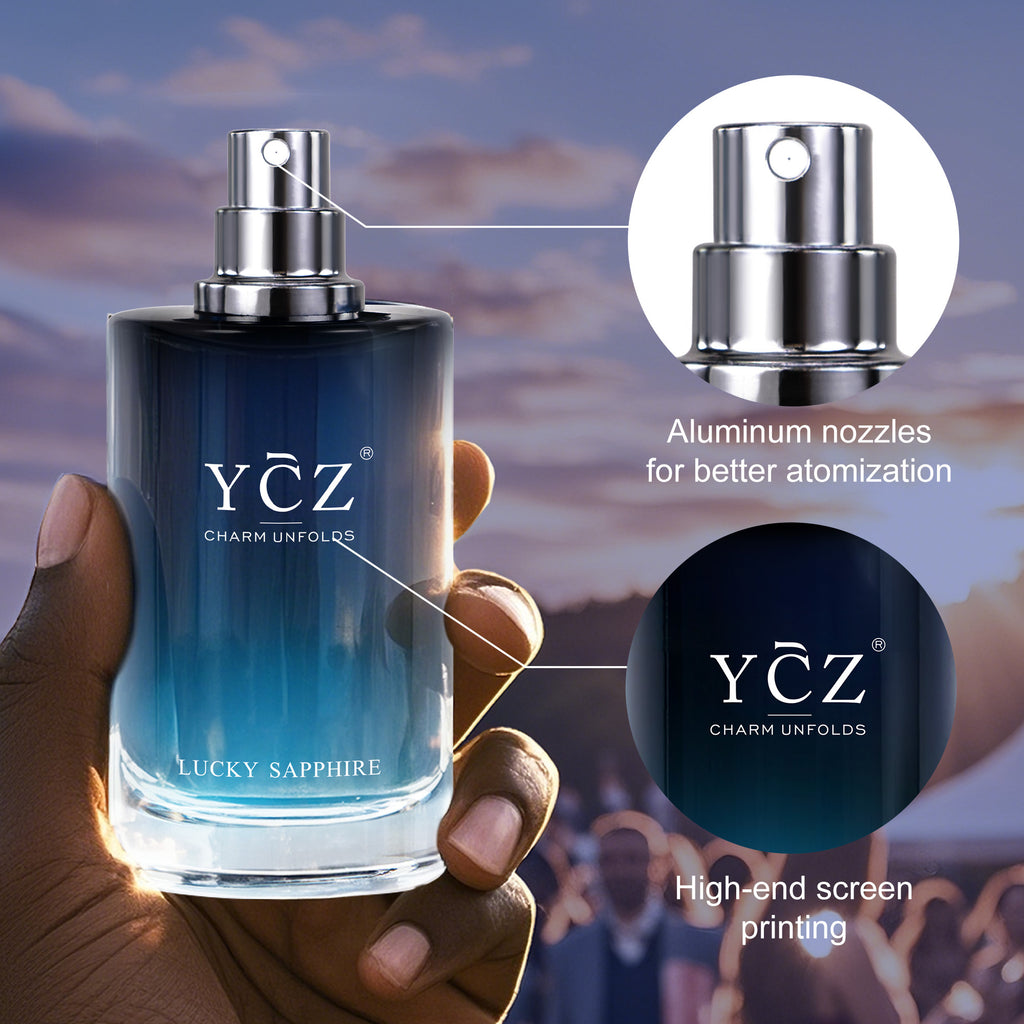 1.69 Oz/ 1.7/1.0 Fluid Ounces Of Men'S Fragrance - Sip Woody Notes, Orange Blossom, Leather And Mahogany Fusion, Elegant And Charming For Dinner Parties And Gatherings, Shaped Cut Bottle, Collector'S Fragrance, Thoughtful Father'S Day Gift, Festival