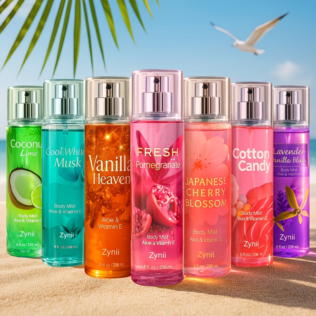 [Valentine's Day Gift] 18 Varieties Hair Fragrance Spray - 8oz, Women's Perfume, Lasts 6-8 Hours, Must-Have Item, Perfect For Daily Dates, Surprise Gift, Ideal Everyday Present, Easy To Use Hair Mist, Valentine's Day Gift