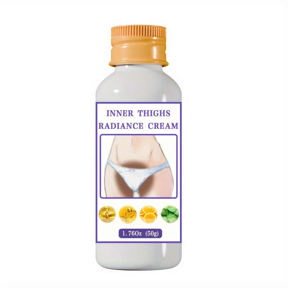 Intimate Brightening Cream with Vitamin C & Hyaluronic Acid – Niacinamide Dark Spot Corrector for Inner Thighs, Underarms & Private Areas | Hypoallergenic Moisturizer for All Skin Types, Unisex, 50g