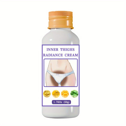 Intimate Brightening Cream with Vitamin C & Hyaluronic Acid – Niacinamide Dark Spot Corrector for Inner Thighs, Underarms & Private Areas | Hypoallergenic Moisturizer for All Skin Types, Unisex, 50g