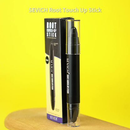 Hair Dye Pen for Men – Root Cover Up Stick, Beard & Gray Hair Color Pen, Long-Lasting High Coverage, Perfect Hairline Touch-Up, All Hair Types – Black & Dark Brown