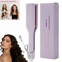 Purple + Regular Style + U-shaped Wave Curl