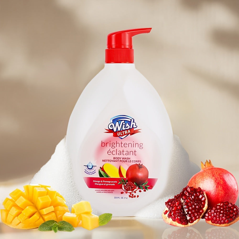 Set of 2 Bottles, Each 1000 ML/33.8 Fl Oz, Moisturizing Body Wash Suitable for Both Men And Women, Featuring a Long-Lasting Scent, Available in 6 Unique Fragrances, Deeply Cleanses, And Enhances Skin Smoothness, Suitable for All Skin Types