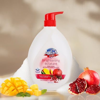 Moisturizing Body Wash 2-Pack 33.8 fl oz — Long-Lasting Scent, Deep Cleansing Shower Gel for Men & Women, All Skin Types, Available in Cucumber, Milky, Mango & Peach Fragrances