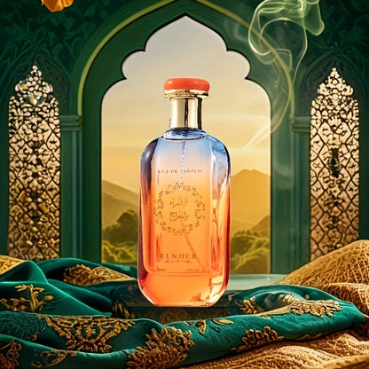 Men's Cologne Spray Middle East Inspired 3.38oz 100ml - Fresh Citrus Oud Musk Amber Long Lasting Masculine Fragrance Gift for Him Daily Wear