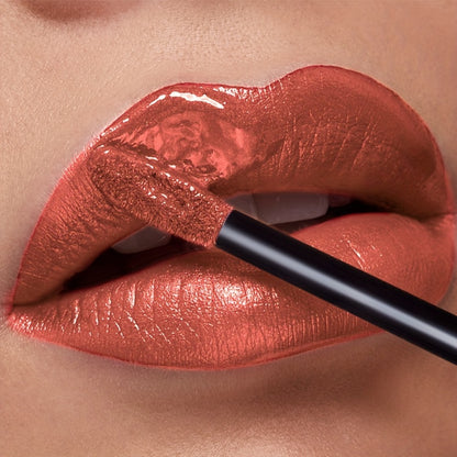 Shimmer Liquid Lipstick — Highly Pigmented Metallic Lip Gloss | Long-Lasting Non-Sticky | Plant Squalane Formula | 24 Shades for All Skin Types