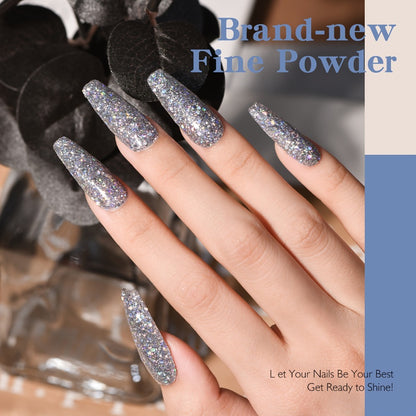 Mood Changing Dip Powder Nail Kit 6 Colors Color Changing Formula No Lamp Needed DIY Manicure Trendy Nail Gift for Women Nail Art Set