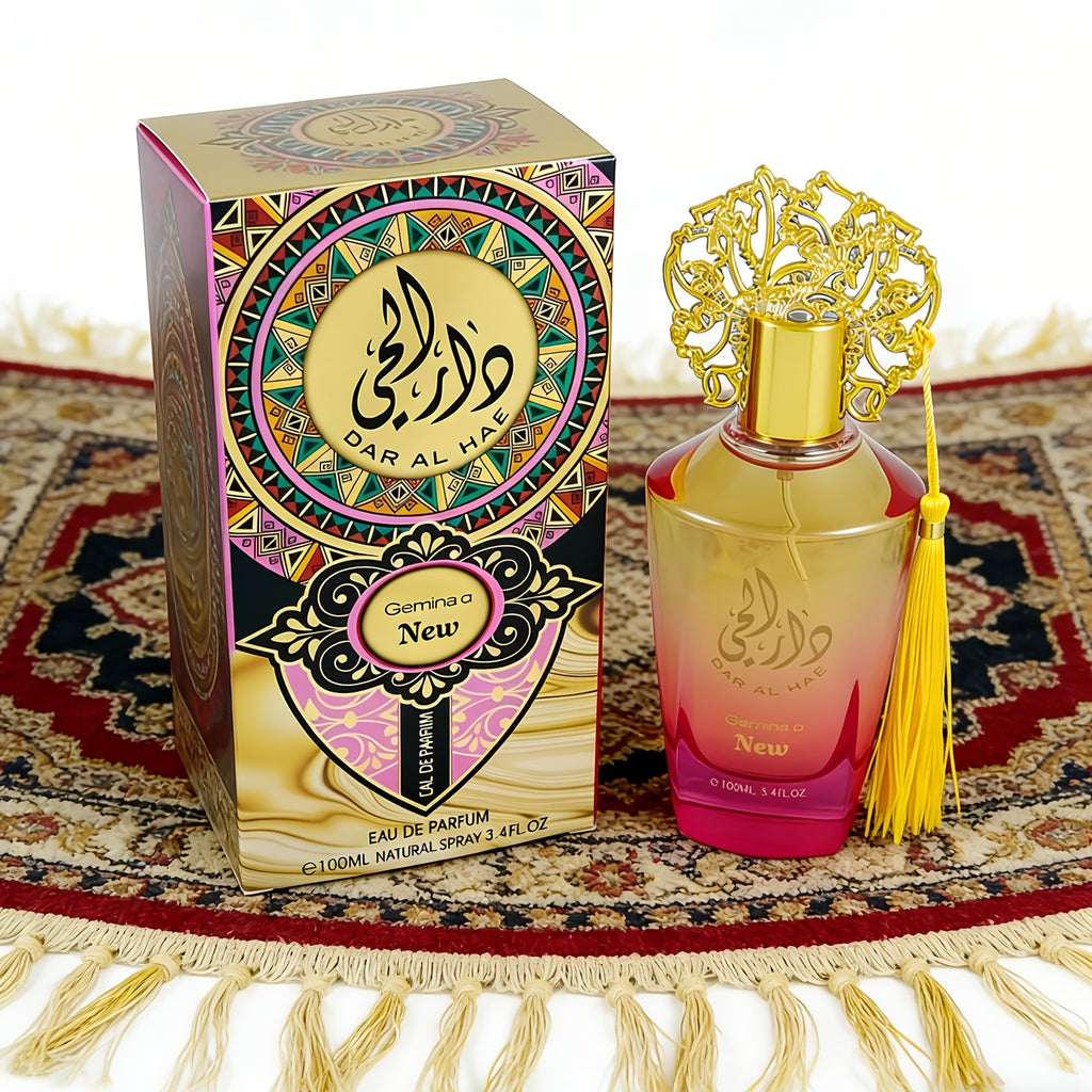 Middle Eastern Arabic Perfume - 3.4 Oz Arabic Women'S Eau De Cologne Spray - Long-lasting Arabic Fragrance, Luxurious Tassel Design - Ideal For Daily Wear, Parties, And Gifting - Christmas Gift, Romantic Gift, Anniversary Gift