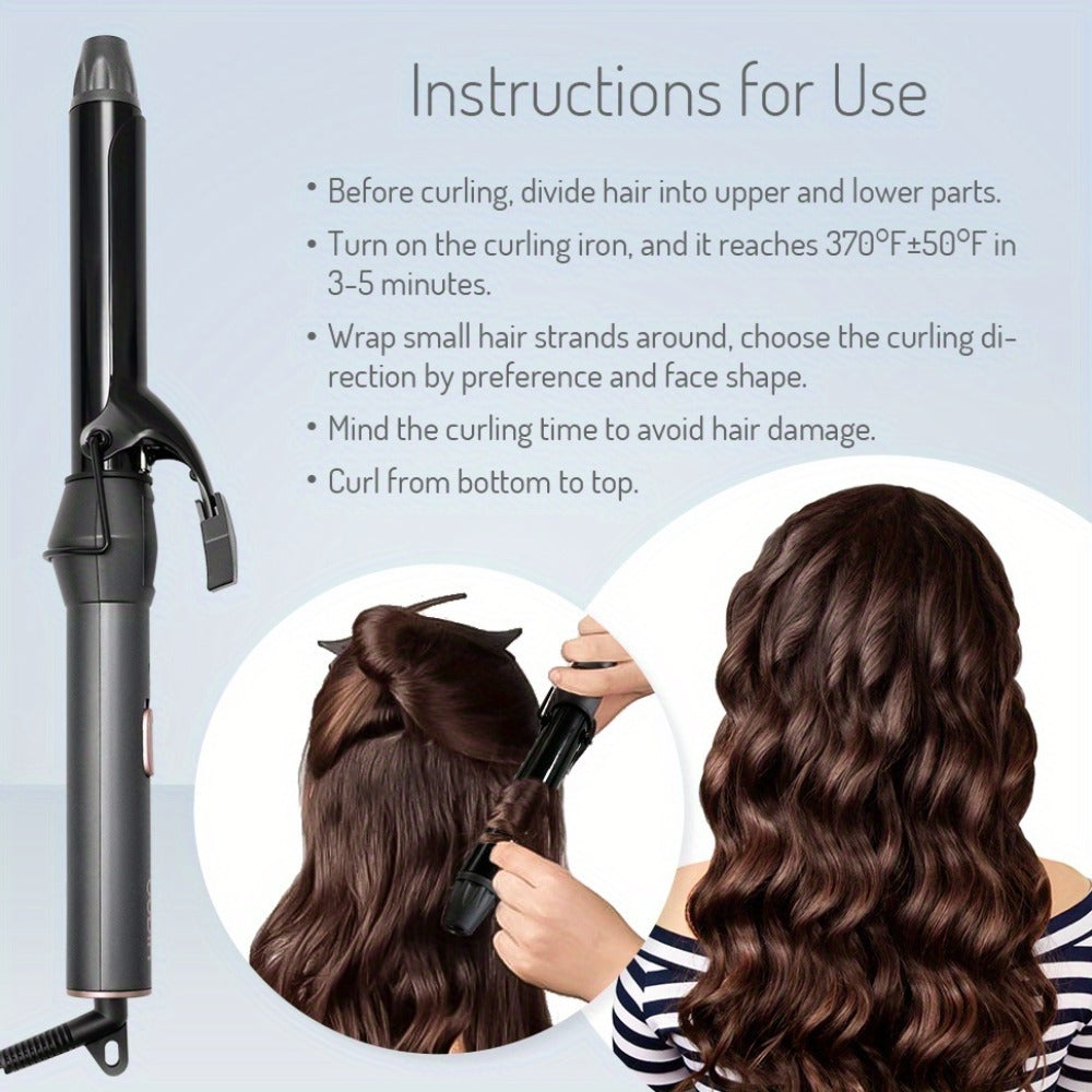 Straightening Comb And Curling Iron Set, Hair Curler, Hair Straightening Brush Flat Iron for Women, Anti-Scald, Quick, Precise Temperature Control, Auto Shuts Off, Suitable for Home, Office And Travel, Gifts for Birthday, Wow Hair Products