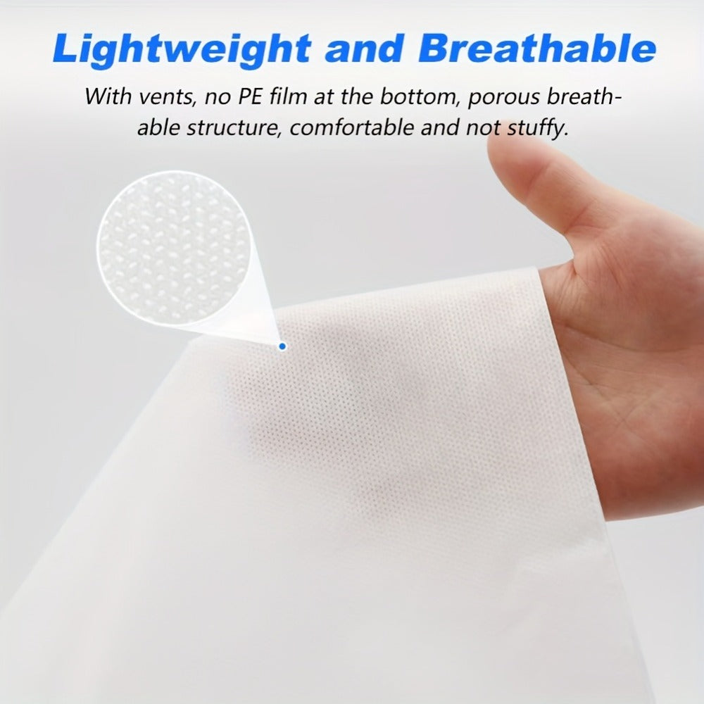 100pcDisposable Spa Bed Sheets - Massage Therapists, Estheticians, Hotel Staff, Tattoo Artists, Campers - Twill, Non-woven, Stain Resistant, All Seasons, Space - Suitable For Massage Therapy, Beauty Salon, Hotels