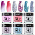NOCIS Mood-Changing Dip Powder Nail Kit - Perfect for DIY Manicures & Trendy Gifts, No Lamp Needed
