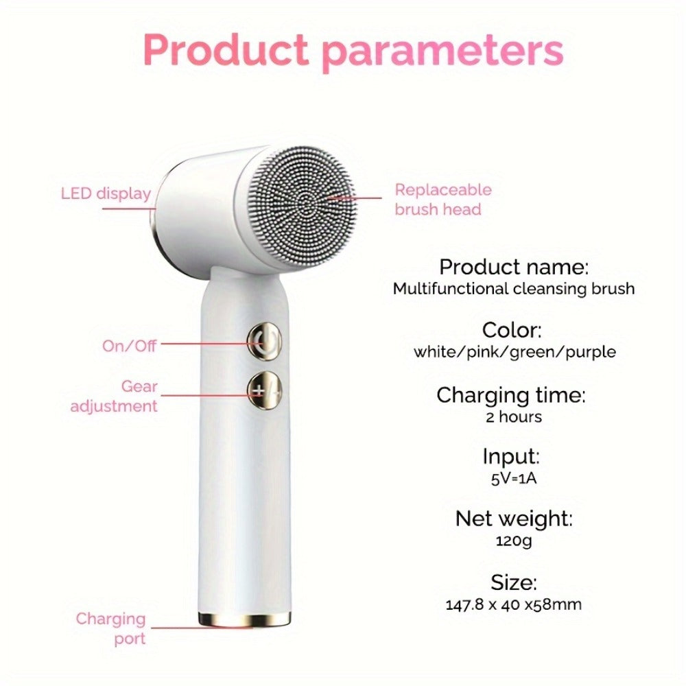 Face Massager EMS Microcurrent Skin Tightening Device - V-Face Lifting Double Chin Reducer Neck Rejuvenation USB Rechargeable Portable Beauty Tool