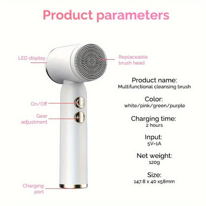 Face Massager EMS Microcurrent Skin Tightening Device - V-Face Lifting Double Chin Reducer Neck Rejuvenation USB Rechargeable Portable Beauty Tool