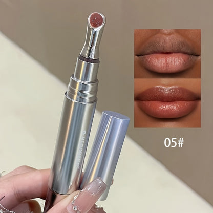 Tinted Lip Gloss Set 6pcs — Plumping Vibrant Shine, Hydrating Non-Drying Glossy Lip Balm for All Seasons, Festival Party & Holiday Gift