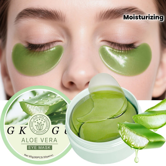 Arovira Collagen Eye Cream & Eye Mask, Hydrates And Firms The Eye Area, Suitable for Dark Circles Puffiness And Fine Lines, 60pcs, Fragrance-free Daily Skincare Routine, Elegant Packaging Natural Ingredients