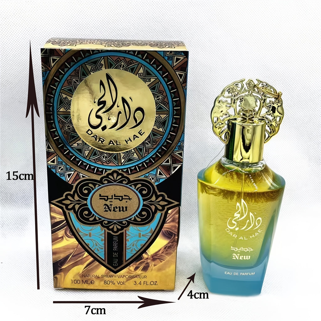 Middle Eastern Arabic Perfume - 3.4 Oz Arabic Women'S Eau De Cologne Spray - Long-lasting Arabic Fragrance, Luxurious Tassel Design - Ideal For Daily Wear, Parties, And Gifting - Christmas Gift, Romantic Gift, Anniversary Gift