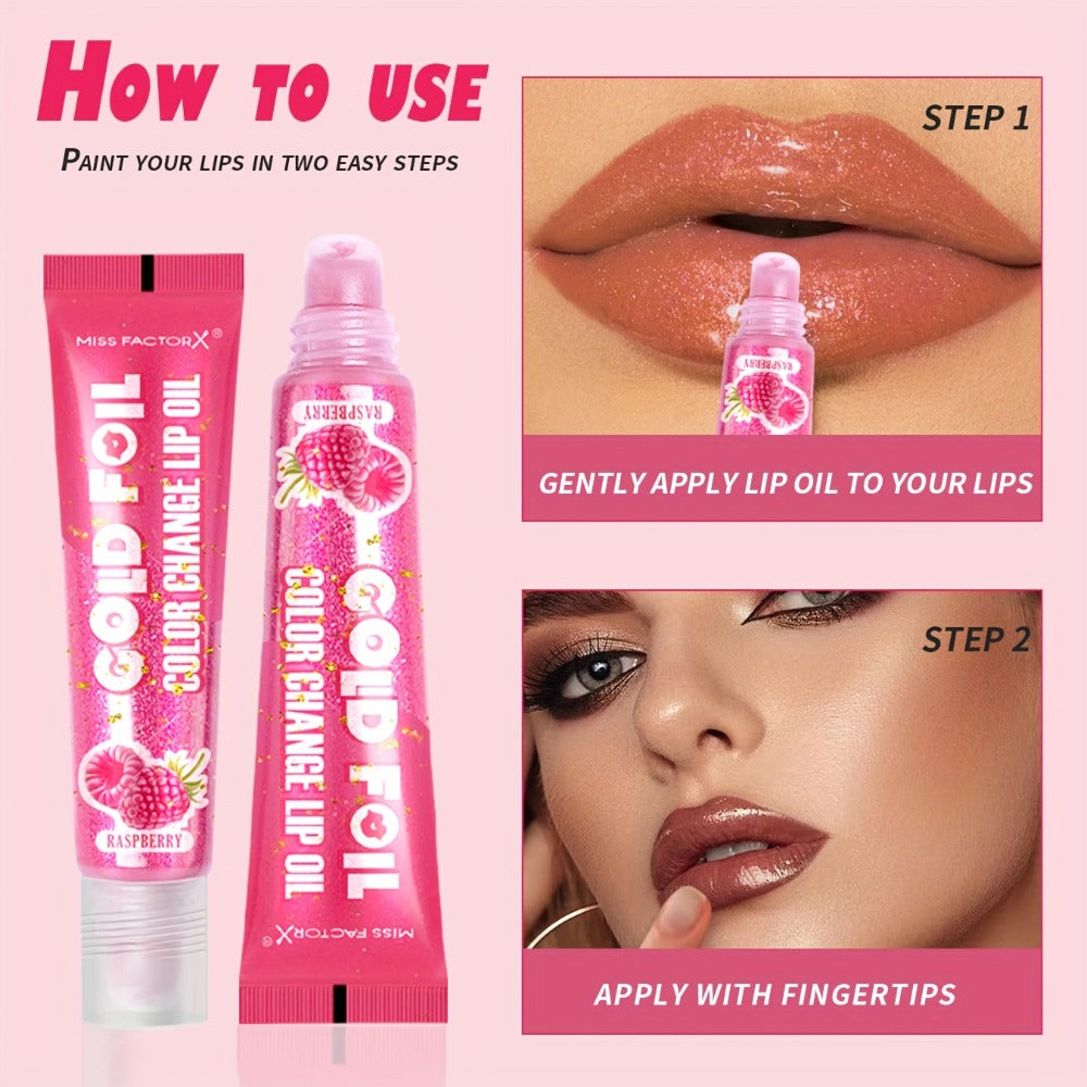 Color Changing Lip Balm Set 6 Pcs - pH Reactive Tint, 6 Fragrances, Deep Moisturizing & Brightening, Glossy Shiny Finish, 0.51oz Each, Valentine's Day Birthday Beauty Gift Set for Women