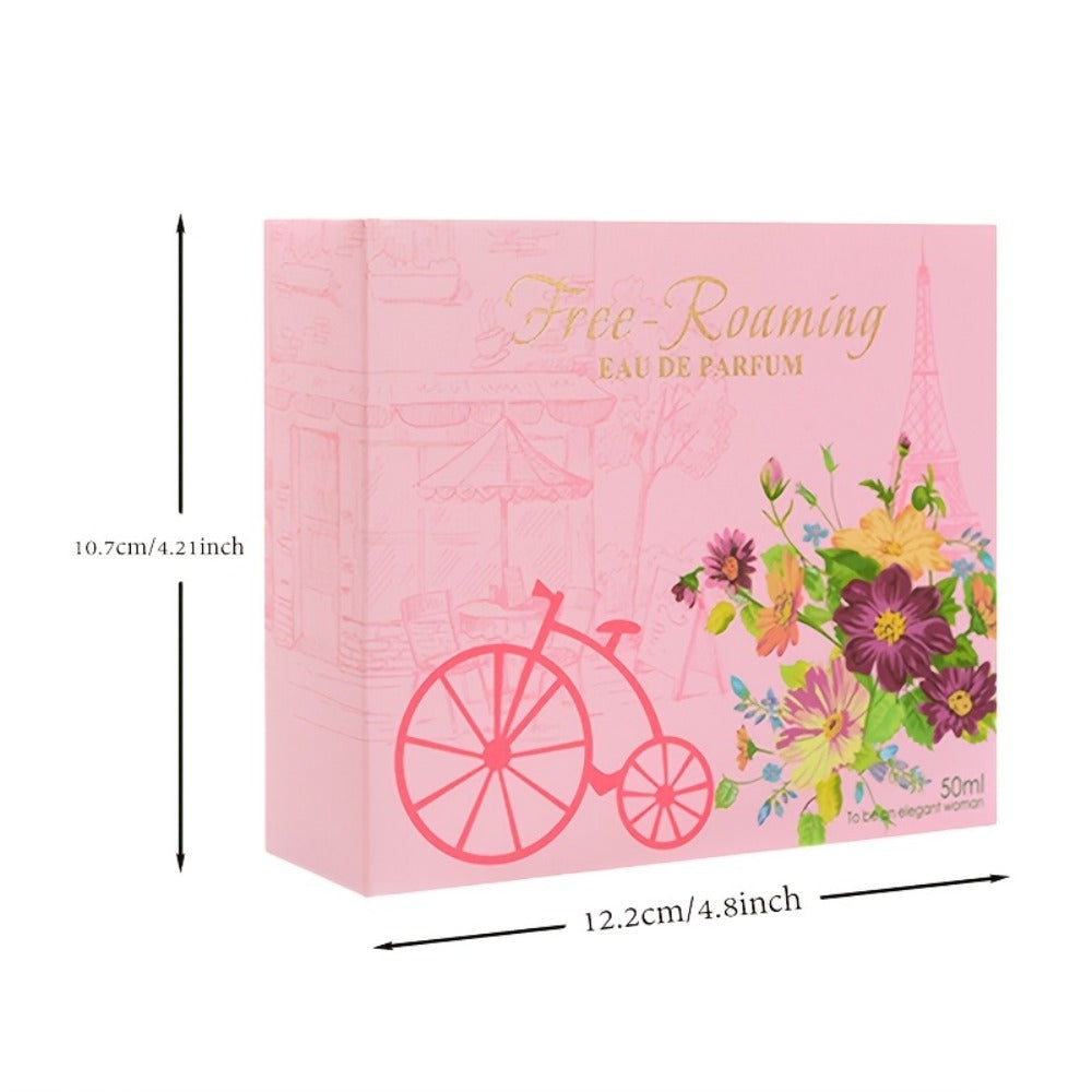 Womens Perfume Eau de Parfum Long Lasting Floral Fruity Fragrance 50ml - Romantic Date Night Party Gift Scent for Women QZ 6909B